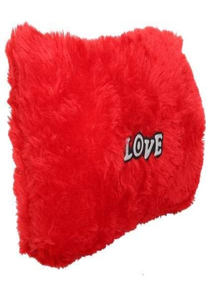Three23 Pillow (Pack of 1) Love Soft Stuffed Shaped Cushion Pillow for Gifting Loved - Red and Multicolor (Red, Square, Square) - Image 1